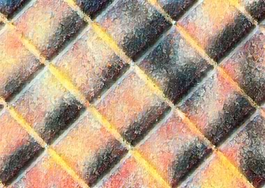 square art background