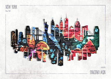 New York + New Orleans