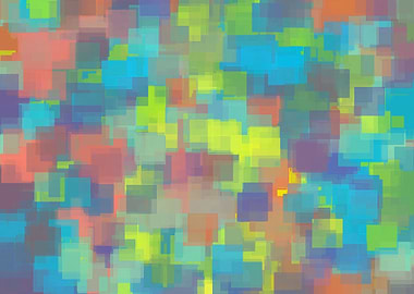 geometric pixel pattern