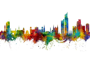 Karachi Pakistan Skyline