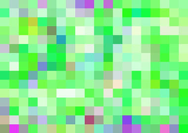 geometric pixel pattern