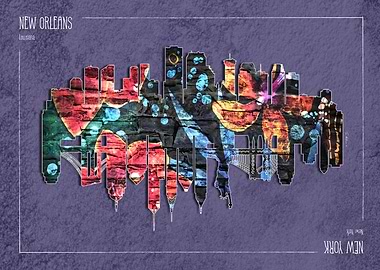 New Orleans + New York