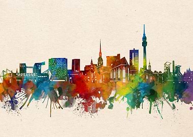 dortmund watercolor