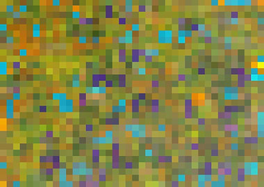 geometric pixel pattern