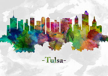 Tulsa Oklahoma skyline