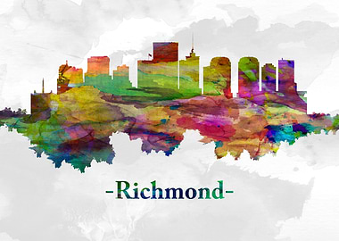 Richmond Virginia skyline