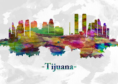 Tijuana Mexico skyline