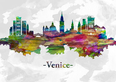 Venice Italy skyline