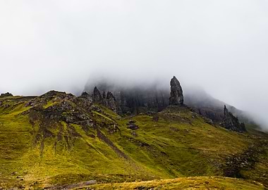 Old Man of Storr in Mist