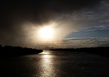 Rain and Sun over Warsaw