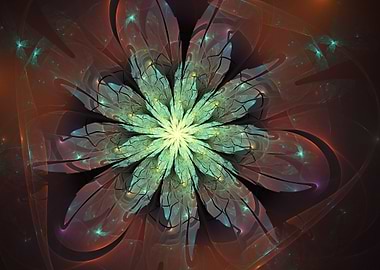 Abstract generate fractal