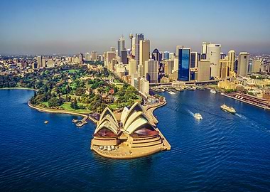 Sydney from the air