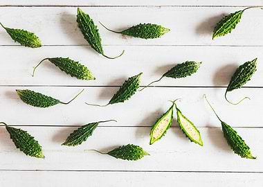 Green bitter melons