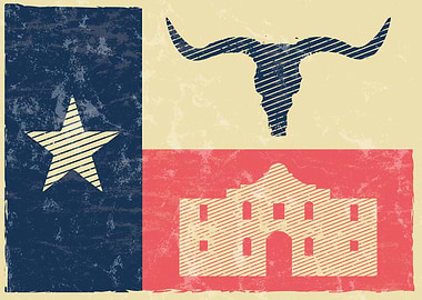 San Antonio Texas Vintage