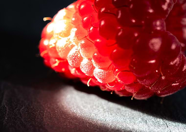 Light on raspberry