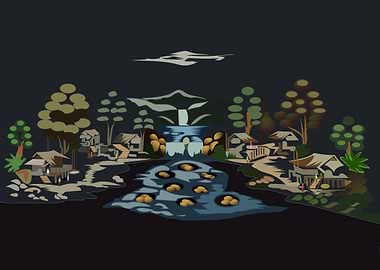 Landscape illustration