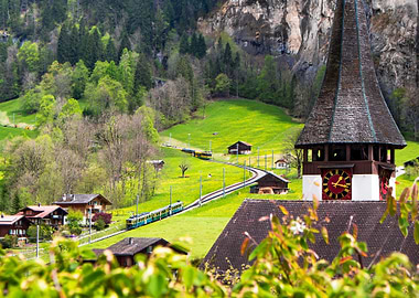 Landscape in Switzerland