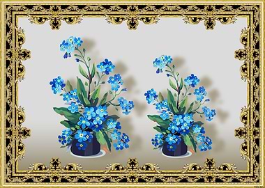 Beautiful Blue Flower