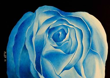 Fade To Black 4 blue- Rose