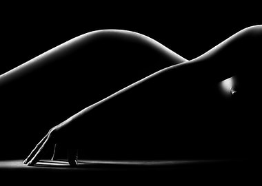 Nude woman bodyscape 31