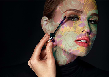 Face Tattoo Abstract