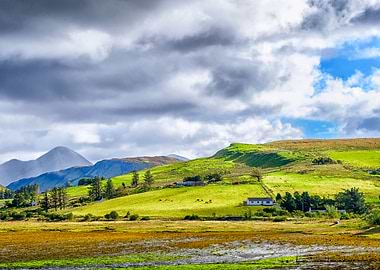 Isle of Skye rural landsca