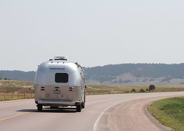 Airstream on the road