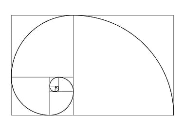 The golden ratio spiral