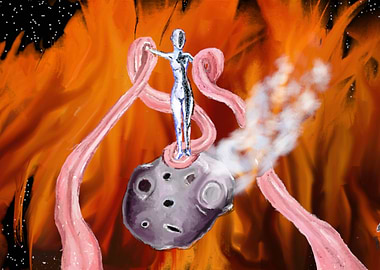 The queen of the fire in U