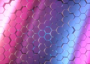Hexagon background