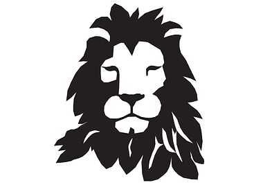 Lion Head Digital Painting