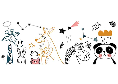 Animal cartoon animal