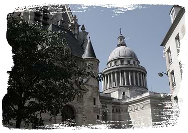 Poster presenting Paris