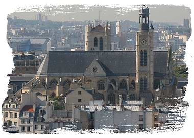 Poster presenting Paris