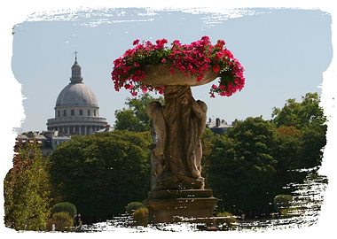 Poster presenting Paris