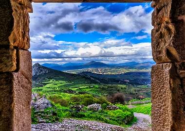 View from Ancient Corinth