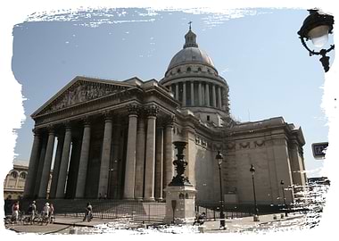 Poster presenting Paris