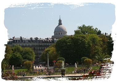 Poster presenting Paris