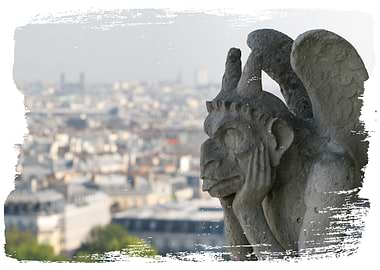 Poster presenting Paris