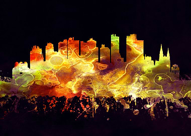 Curitiba Brazil skyline