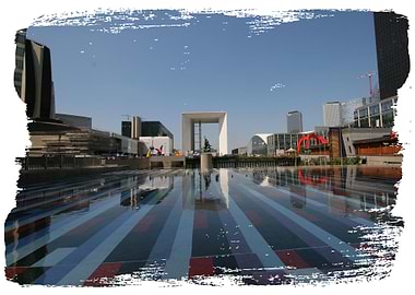 Poster presenting Paris