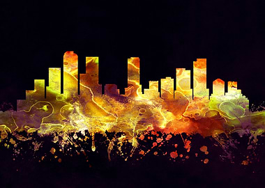 Denver Colorado skyline