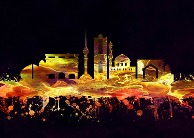 Baghdad Iraq skyline