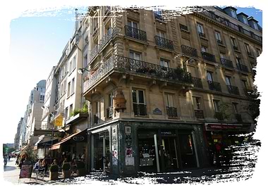 Poster presenting Paris