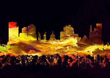 Edmonton Canada skyline