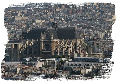 Poster presenting Paris