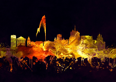 Geneva Switzerland skyline