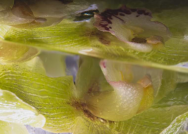 Fresh Orchidaceae in ice 4