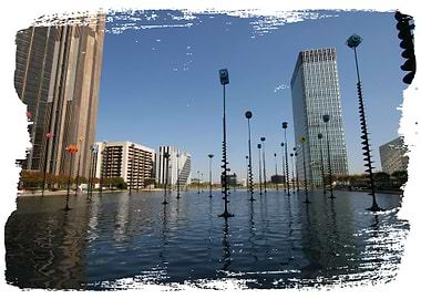 Poster presenting Paris