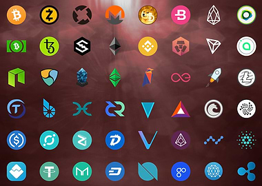 Cryptocurrency Logos 48x